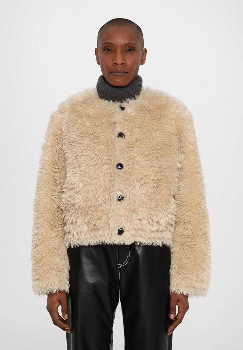 STAND STUDIO LUCINE JACKET - Talvejope - black/off white
