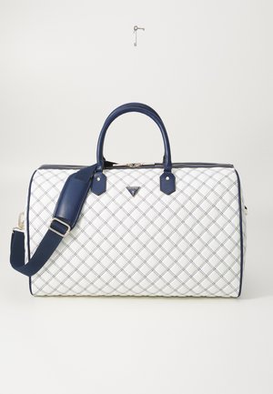 CRUISE VIBE DUFFEL - Weekendtasker - white/navy