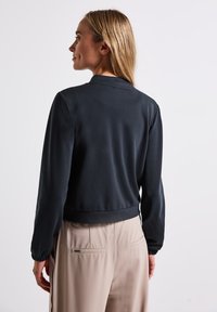 Street One LEICHTE - Zip-up sweatshirt - blau