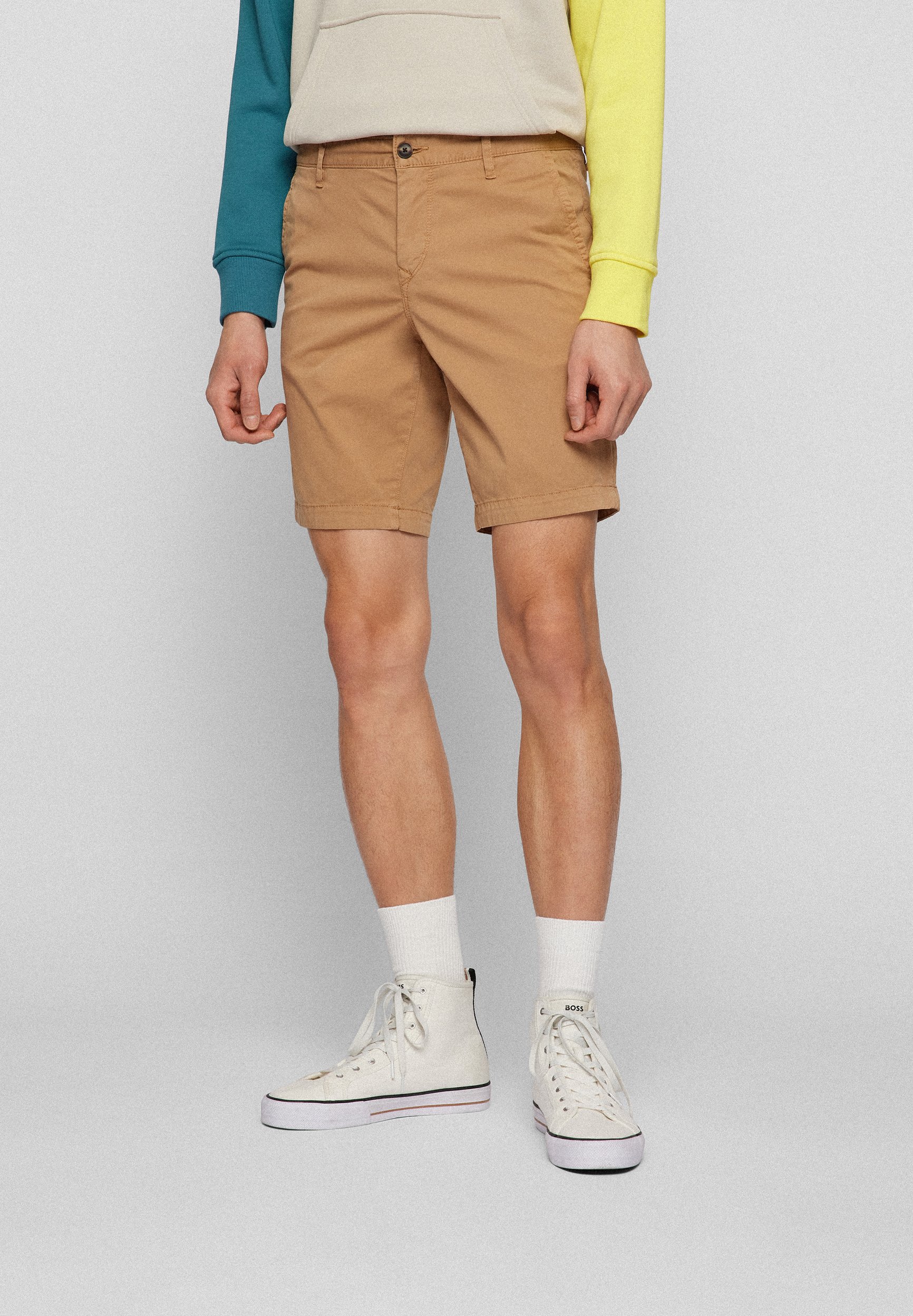 BOSS Shorts - beige - Zalando.co.uk