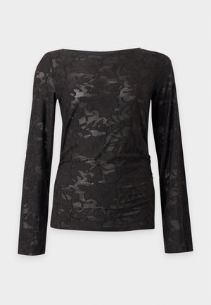 Vero Moda, VMLAYLA GATHERING - Μπλούζα με μακριά μανίκια - black