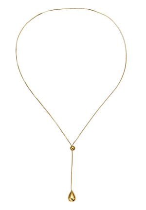 LARIAT Y DOUBLE DROP - Collar - gold-coloured