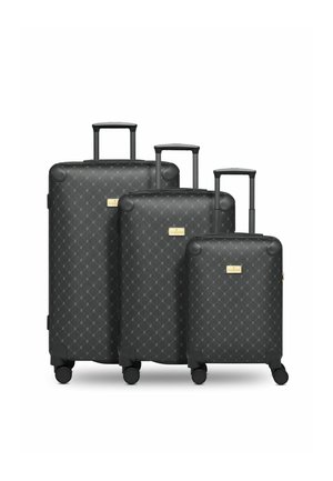 PALERMO 4 ROLLEN SET 3-TEILIG - Set de valises - black