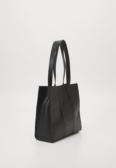 STUDIO ID NAPPA BAG LARGE - Håndveske - black