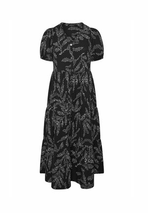 Evans, PLUS SIZE MIDI DRESSES - Vestido camisero - black