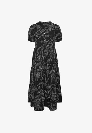 Evans, PLUS SIZE MIDI DRESSES - Abito a camicia - black