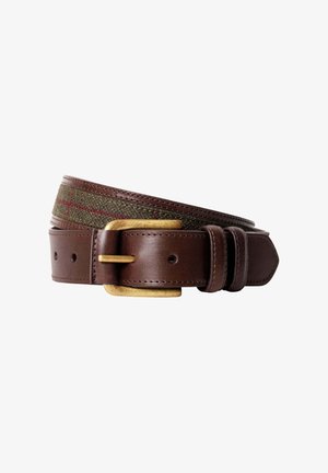 Hackett London, HACKETT LONDON BELT HORSE N HOUND BELT - Gürtel - olive green