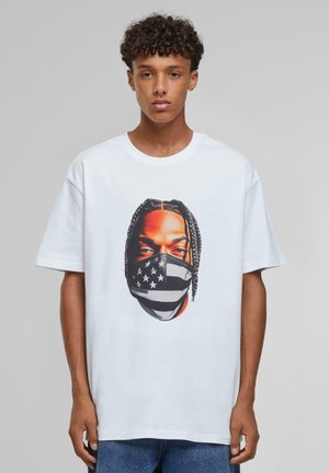PSYCHO MAN - Print T-shirt - white