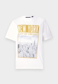 VMCITY CATY - Print T-shirt - snow white