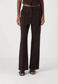 Samsøe Samsøe SALOT TROUSERS  - Pantalon classique - chocolate torte