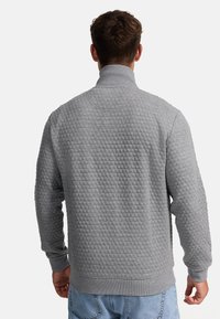 INDICODE JEANS BERMIE - Sweatjakke - lt grey mix