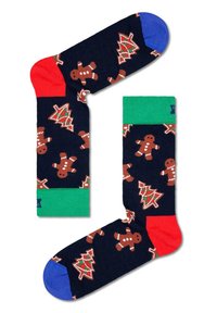 HAPPYPOP Calzini Natalizi Per Bambini 7-9 Anni – Modello Elfo Con Biglietto Auguri – Regalo Simpatico Per Natale - 2