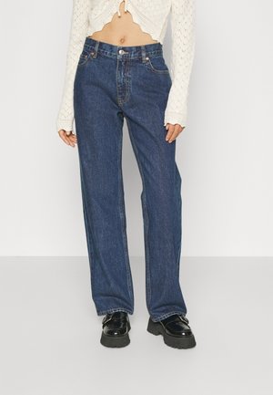 Jeans straight leg - dark-blue denim