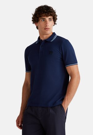 United Colors of Benetton MIDNIGHT SLIM FIT  - Polo shirt - blue