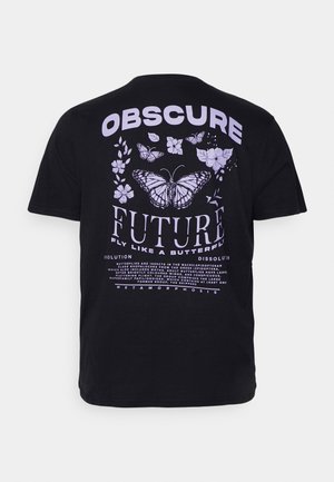 UNISEX - Print T-shirt - black