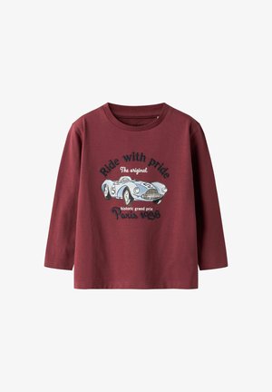 T-shirt à manches longues - burnt russet