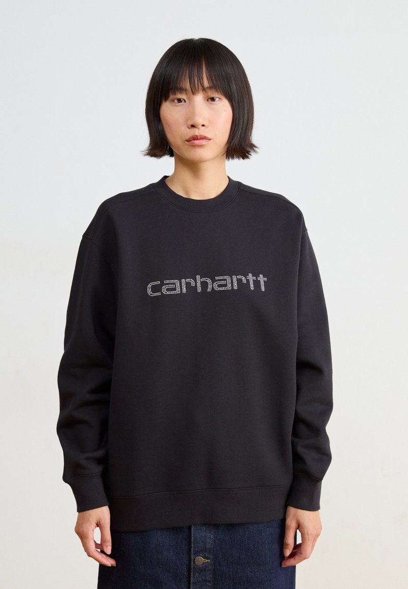 Carhartt WIP - RIVET SCRIPT - Sweatshirt - black/silver, Forstørre