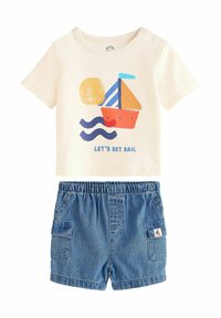 Next - 2 PIECE SET- REGULAR FIT - Shorts - blue boat Miniatuurafbeelding 1