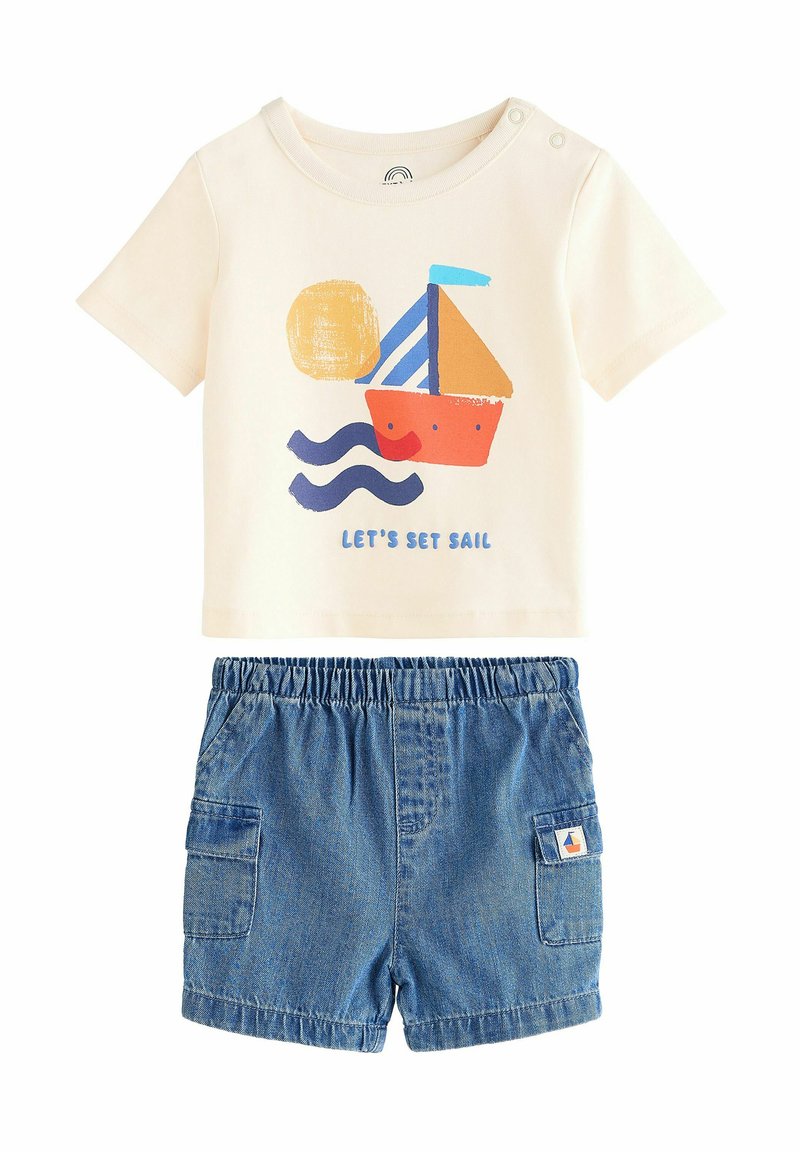 Next - 2 PIECE SET- REGULAR FIT - Shorts - blue boat, Vergroten