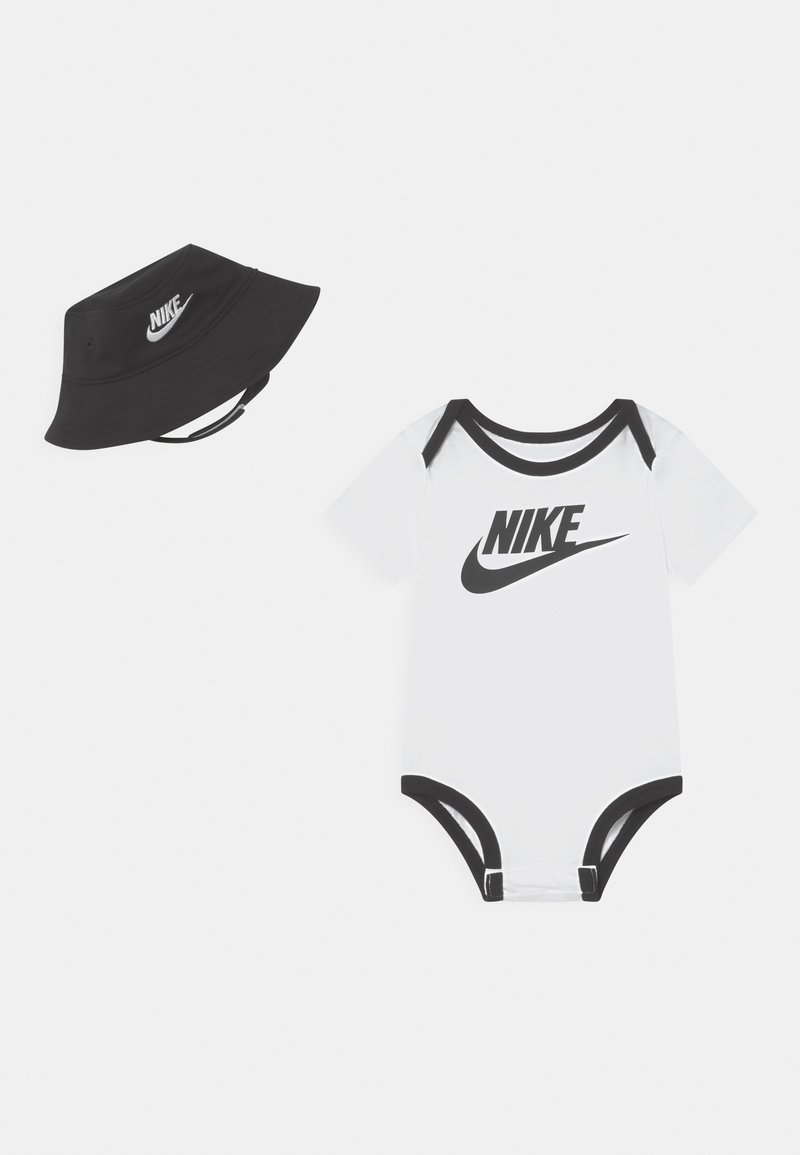 Nike Sportswear CORE BUCKET HAT UNISEX SET Print Tshirt white