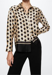 Mango Overhemdblouse - yellow