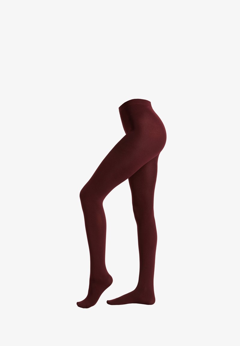 Calzedonia THERMO SUPER OPAQUE Collants vinaccia/rouge foncé