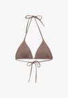TRIANGLE - BIKINI TOP - Haut de bikini - dark brown