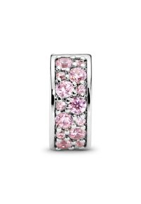 Pandora PAVÉ CLIP - Adorno - silver coloured