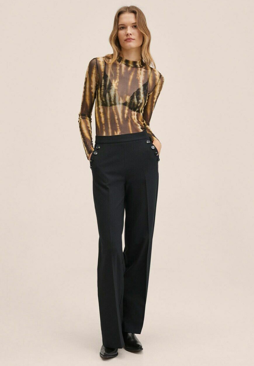 Mango ANNIE - Pantaloni - noir/nero - Zalando.it