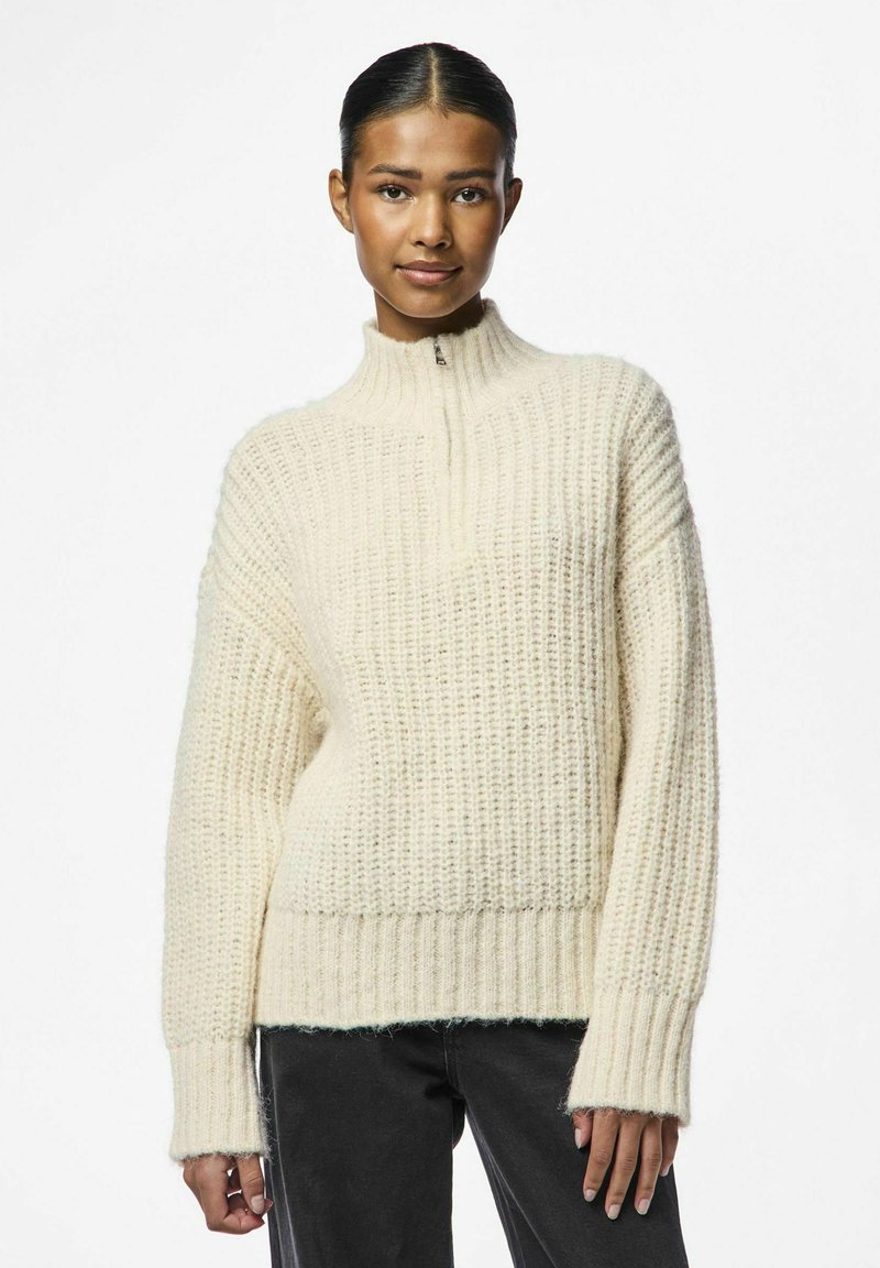 Pieces - Jumper - whitecap gray, Enlarge