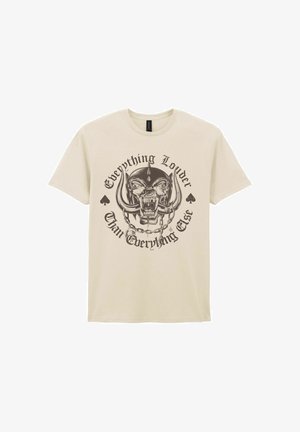rockshirts, MOTÖRHEAD EVERYTHING LOUDER T-SHIRT - T-shirts print - white