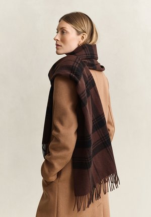GANT, UNISEX - Sjaal - deep brown