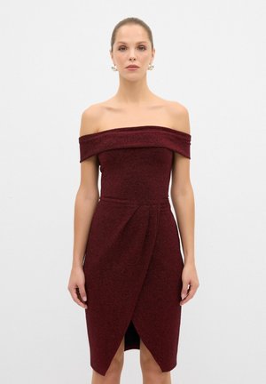 Cocktail dress / Party dress - claret red