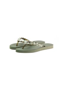 Uzurii Teensandalen - army green