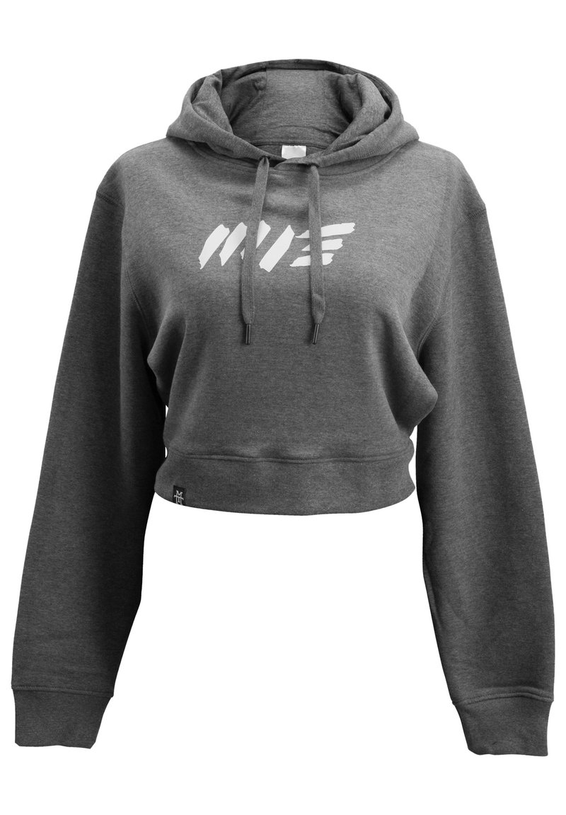 Damen Sweatshirts | Manufaktur13 OVERSIZE CROP Kapuzenpullover dark grey/dunkelgrau - MV75855 Damen Sweatshirts | Manufaktur13 OVERSIZE CROP Kapuzenpullover dark grey/dunkelgrau - MV75855