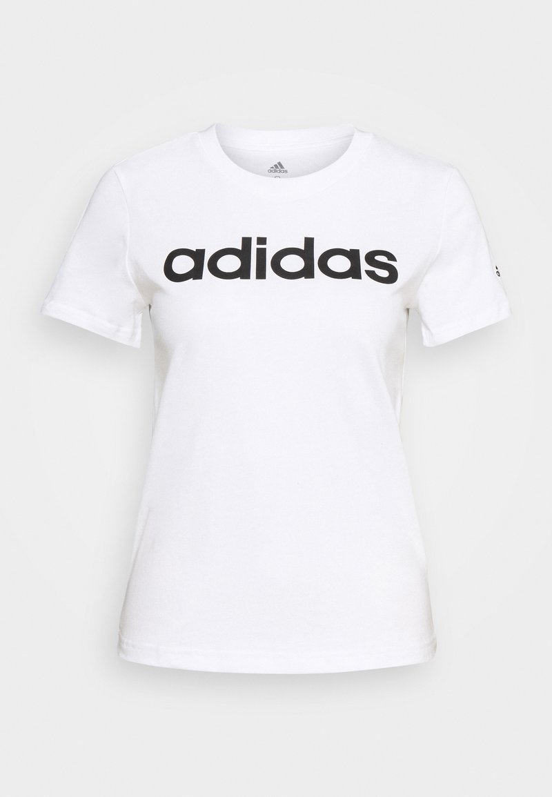 Adidas t shirt vit Clearance