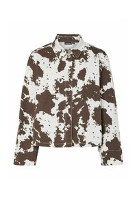 PCFAMINA - Denim jacket - bright white