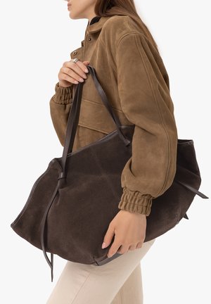 RYŁKO, R41004TB - Tote bag - brown