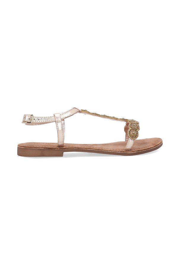 Riemensandalette - gold