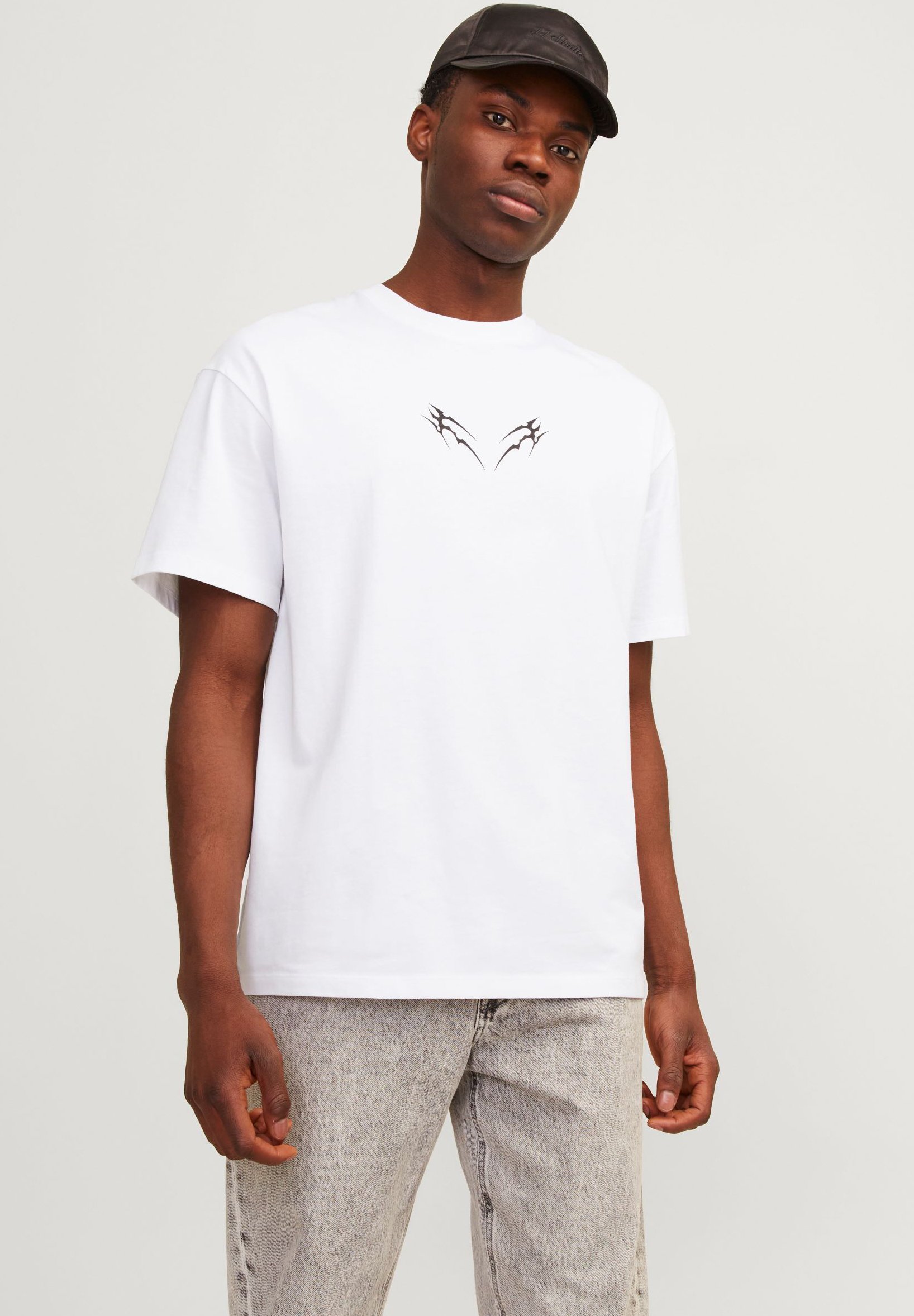 Jack & Jones JORERIKSEN - T-shirt z nadrukiem/biały - Zalando.pl