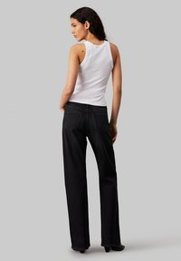 Calvin Klein Jeans LABEL TANK - Top - bright white