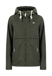 Schmuddelwedda BRIDGEPORT - Regnjacka - militäroliv