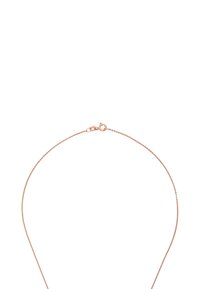 Roséguld kedja med en delikat, slät yta och en minimalistisk design. Utrustad med ett standardlås för säker stängning.