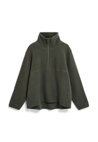 ARMEDANGELS HAARLEEN - Fleece trui - light carbon green