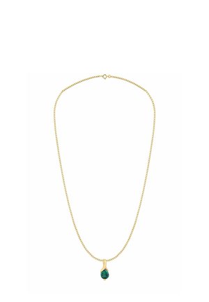 CREATED EMERALD - Collar - yellow gold-coloured