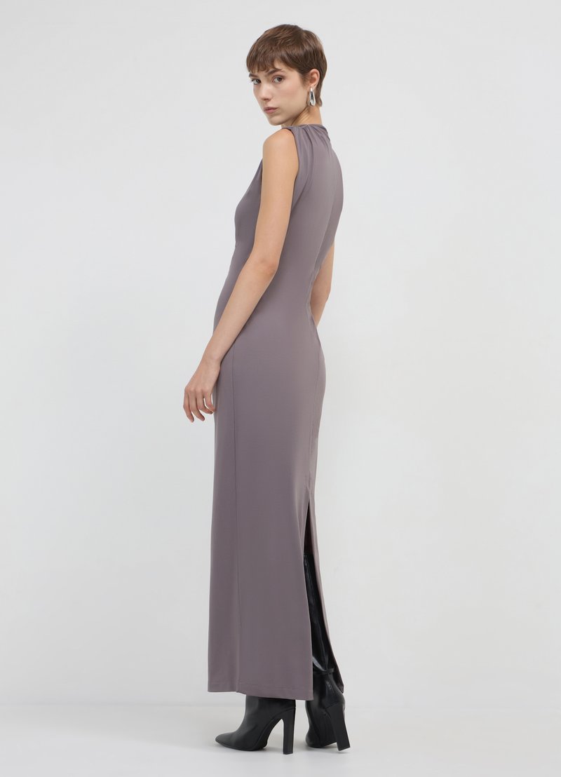 Calliope SMANICATO SPACCO - Maxi dress - grigio/light grey - Zalando Calliope SMANICATO SPACCO - Maxi dress - grigio/light grey - Zalando