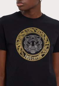 Just Cavalli TIGER  - Marškinėliai su spaudiniu - black