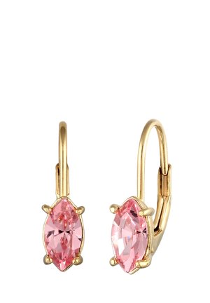 SPARKLING BASIC - MIT KRISTALLEN VON SWAROVSKI® - Ohrringe - gold-coloured
