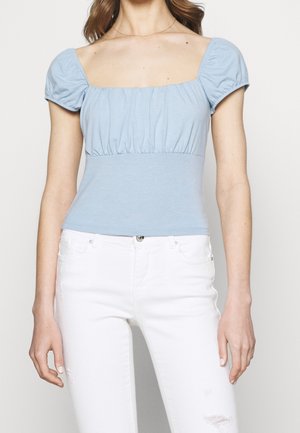 T-shirts print - light blue