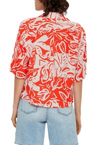 s.Oliver MIT FALTEN DETAIL - Bluse - orange